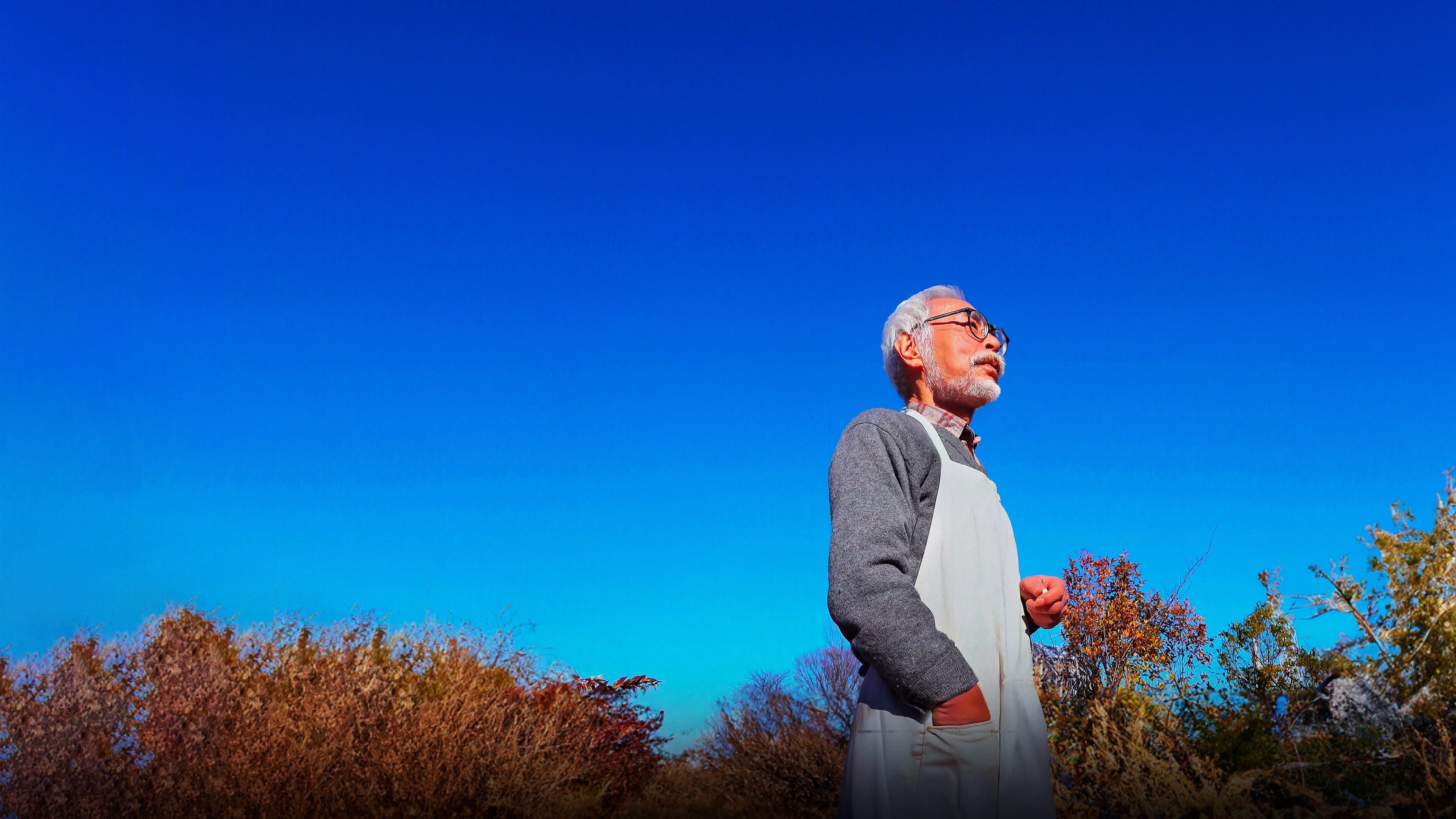 Hayao Miyazaki e l'airone