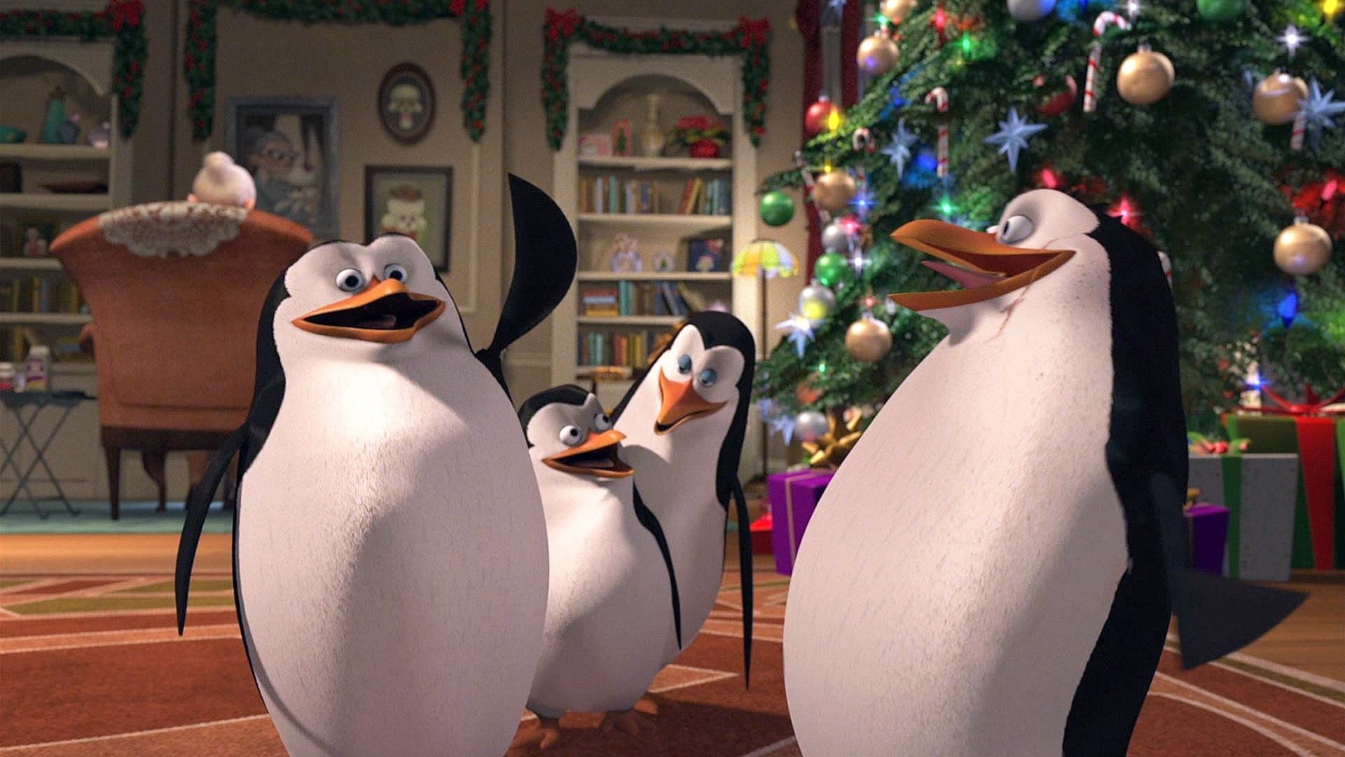I Pinguini di Madagascar in Missione Natale