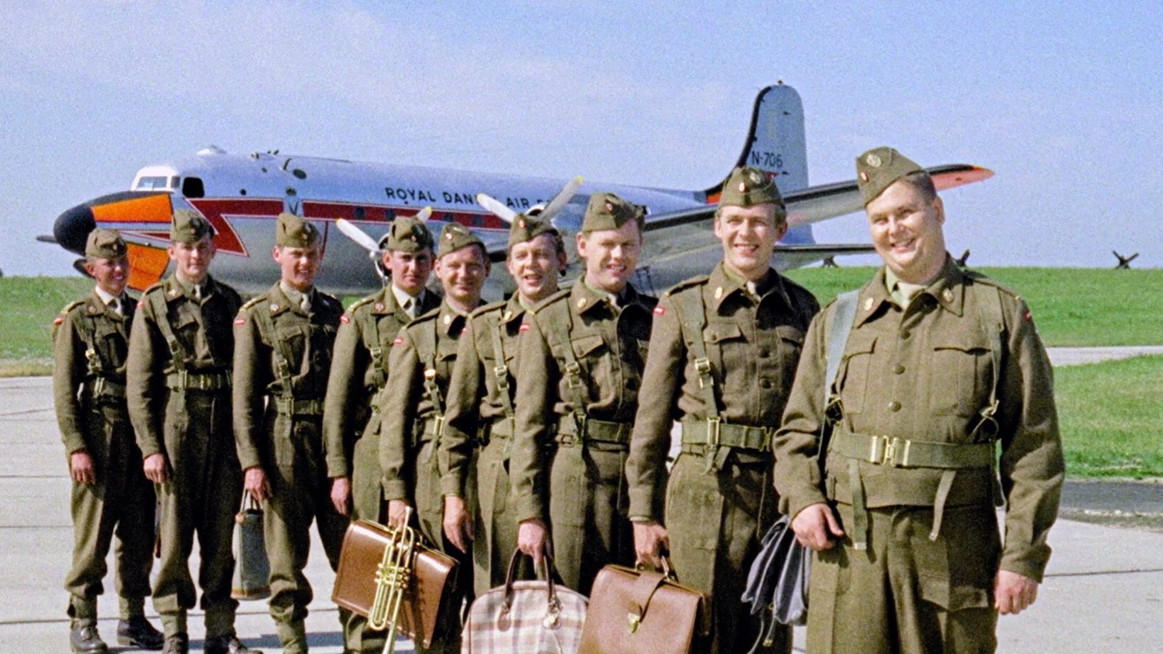 Soldaterkammerater på vagt