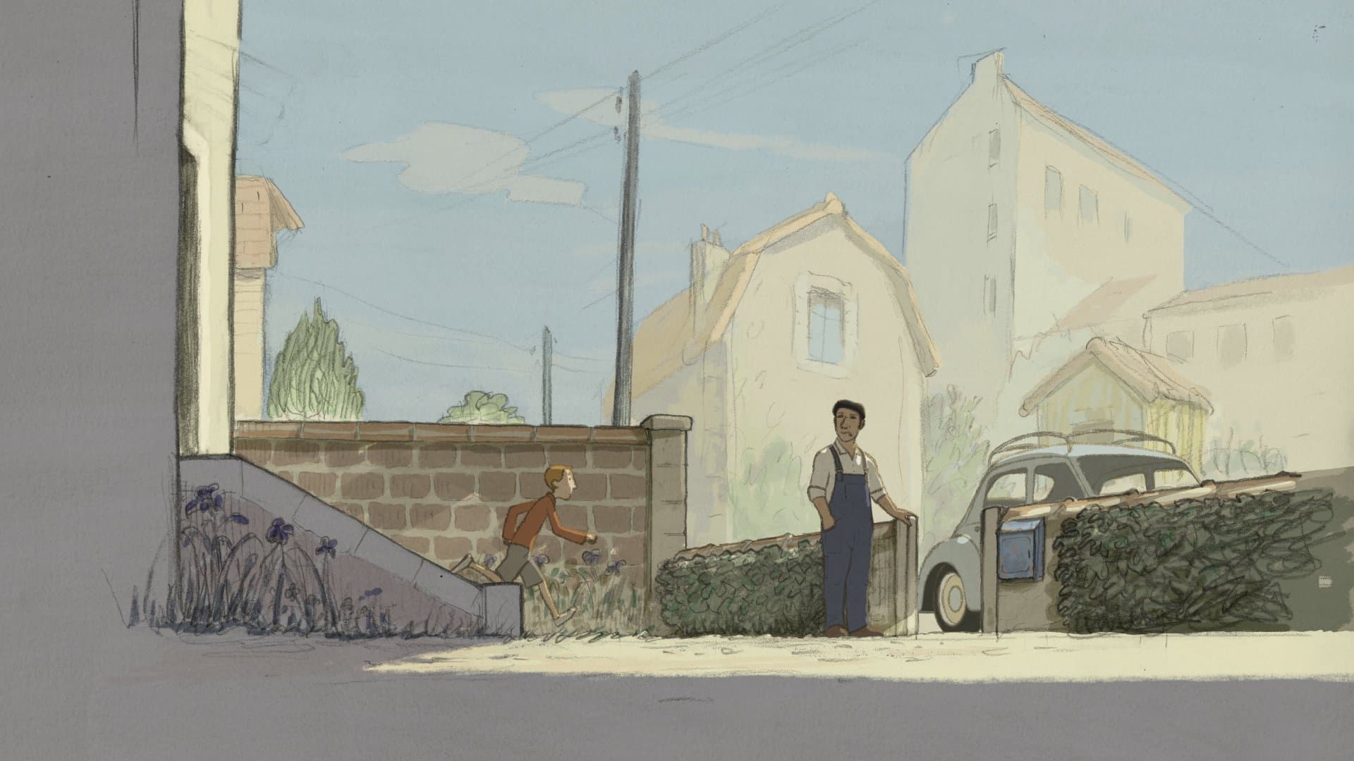 Una barca in giardino