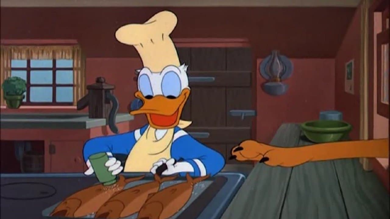 Paperino, i leoni la pesca