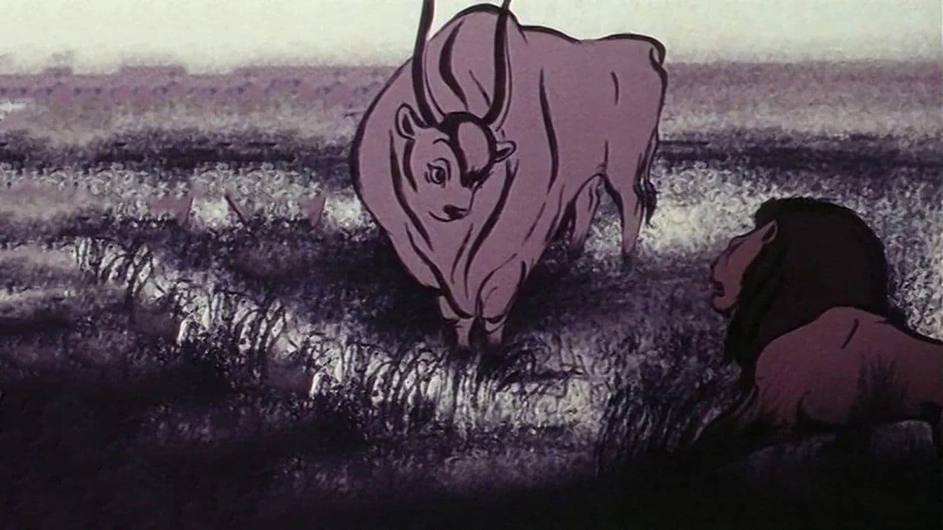 Il leone e il bufolo