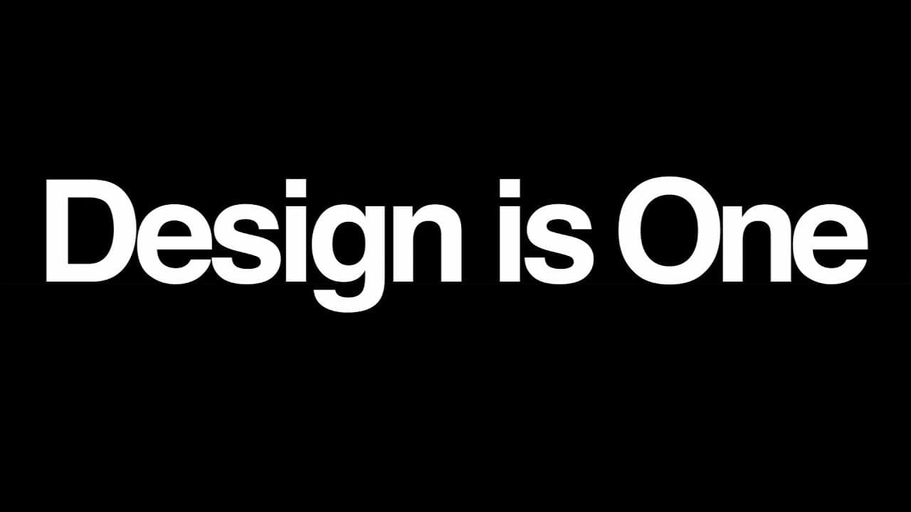 Design Is One: The Vignellis