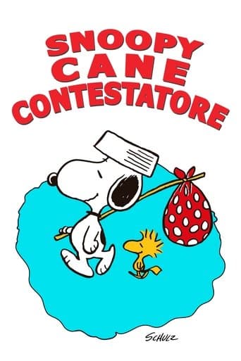 Snoopy cane contestatore
