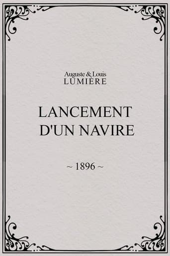 Lancement d'un navire