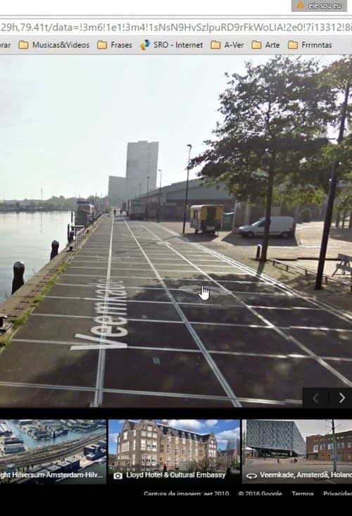 Visita ao Lloyd Hotel pelo Google Earth