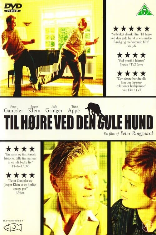 Til højre ved den gule hund