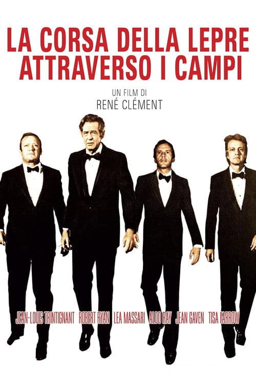 La corsa della lepre attraverso i campi