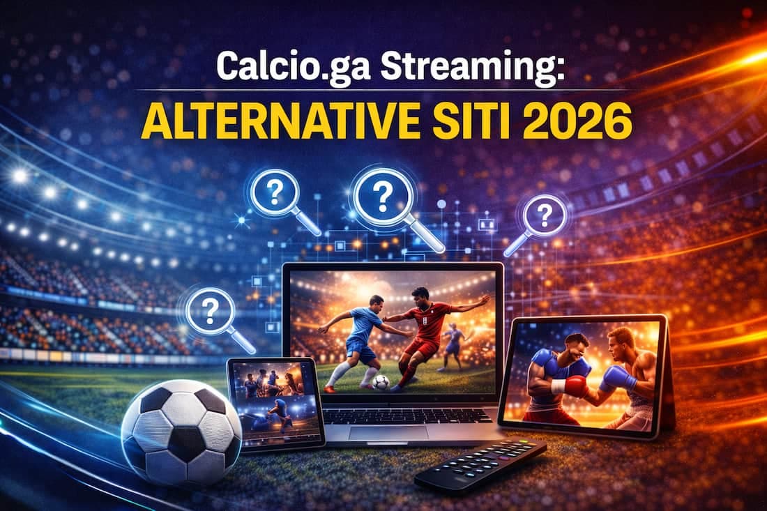 Calcio.ga Streaming: Alternative Siti 2026 - Guida Completa Calcio.ga Streaming: Alternative Siti 2026 - Guida Completa