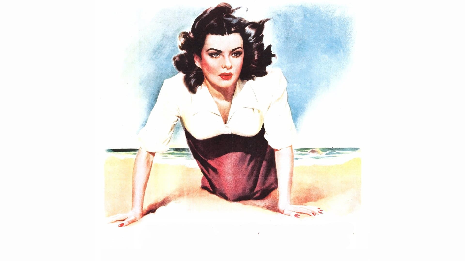 La donna della spiaggia