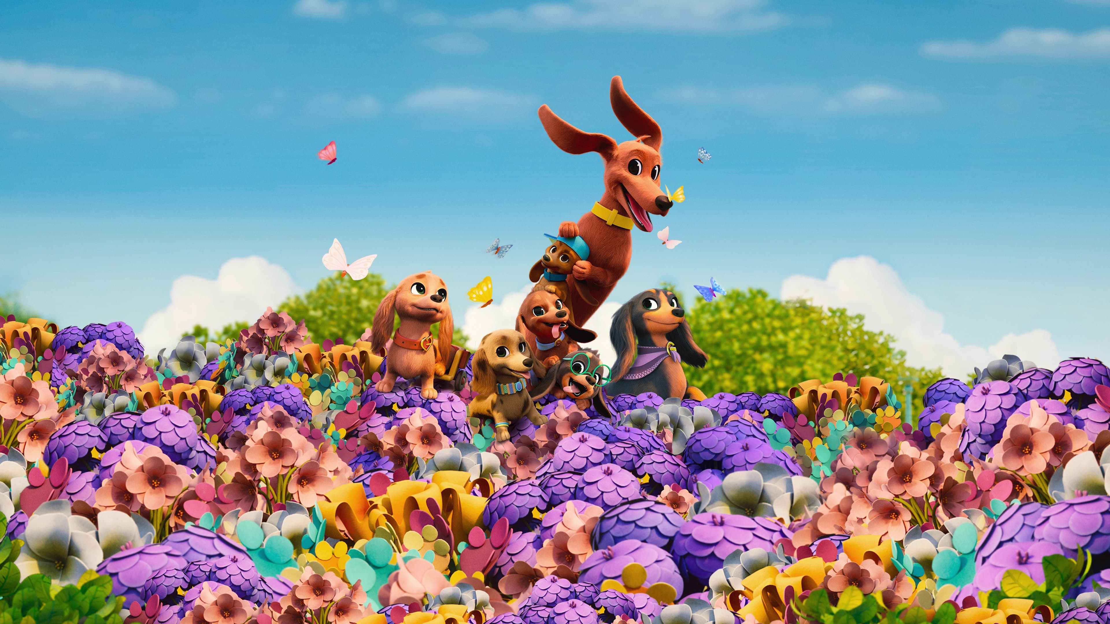 Pretzel e i suoi cuccioli