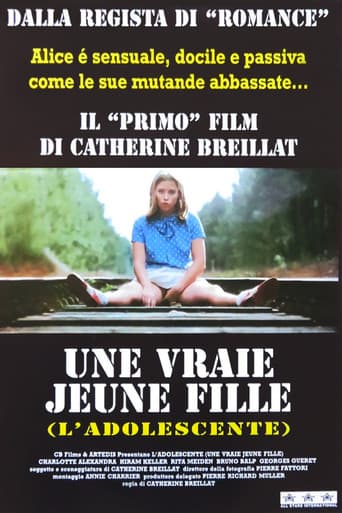 L'adolescente: une vraie jeune fille